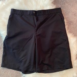 Men’s black Greg Norman shorts